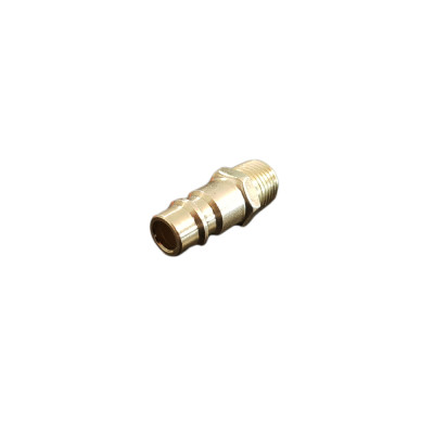 Euro/Duitse koppeling mannelijk 1/4"