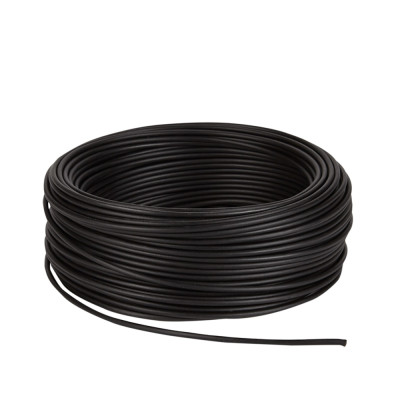 Draad 2.5mm² 50m doos zwart