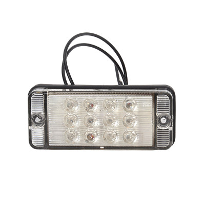 Mistlicht W83D LED 12-24V rechthoekig