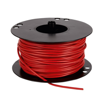 Draad - 2.5mm² - 50m - bobijn en doos - rood