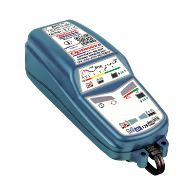 Druppellader OptiMate 5 Start-Stop 12V 4A Silver