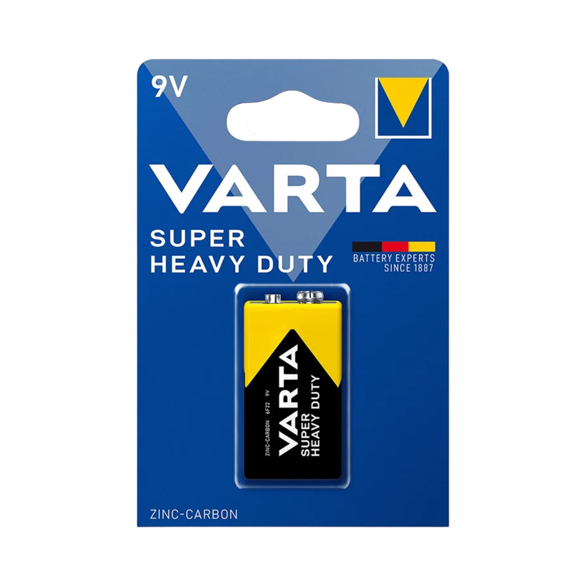 Batterij VARTA Super Heavy Duty 9V (1 stuk)