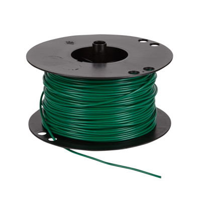 Draad 0.75mm² 100m bobijn groen