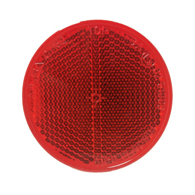 Reflector rood/zelfklevend 60mm 2 stuks blister