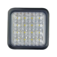 Achteruitrijlicht LED 12-24V vierkant blister