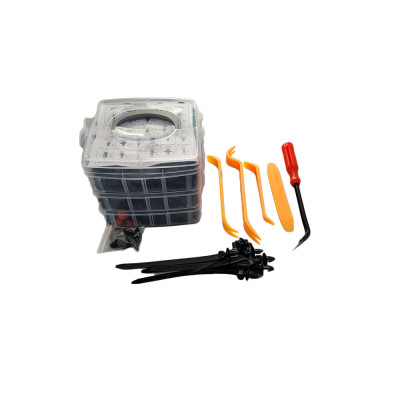Interieur clips 680-delig assortiment