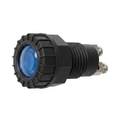 Controlelicht blauw schroefaansluiting