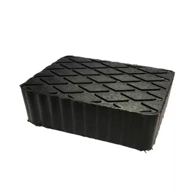 Hefbrug opnameblok rubber 160x120x100mm