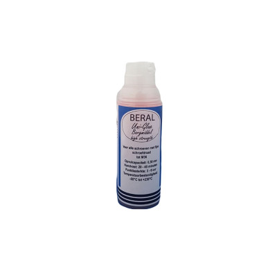 Beral Uni-Glue borgmiddel rood high strength 15ml