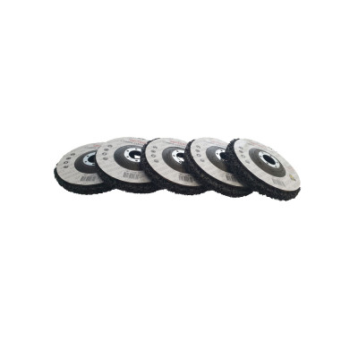 Set reinigingsschijven 125 mm 5 stuks