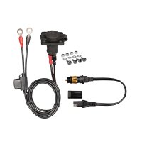 12V inbouwcontact (O-46) + stekkeradapter (O-22)