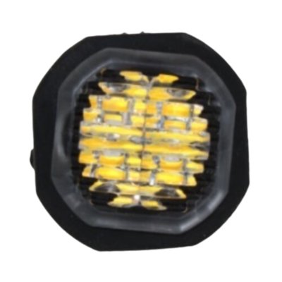 Flitser LED 12-24V Oranje 21-patronen Hide Away inbouw