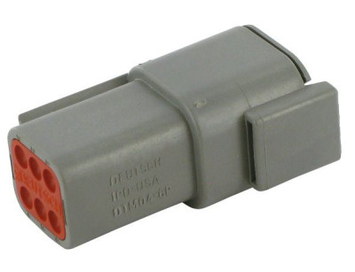 Deutsch DTM connector - 6 polig - M