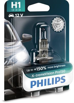 Philips H1 - 12V - X-tremeVision+ - blister