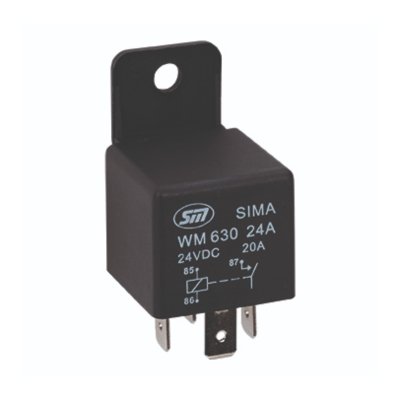 Relais 24V 20A 4 pin