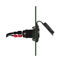 12V inbouwcontact (O-46) + stekkeradapter (O-22)