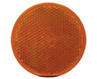 Reflector - 60mm - oranje/zelfklevend