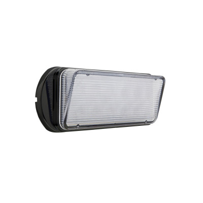 Luifellicht zoneverlichting LED 2400lm 12-24V zwarte bezel