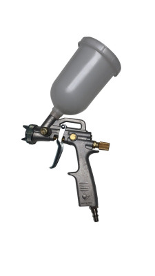 Airbrush pistool met nylon beker 500gr 4-8 bar