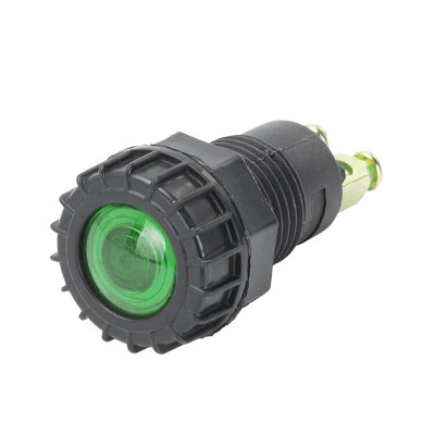 Controlelicht groen schroefaansluiting