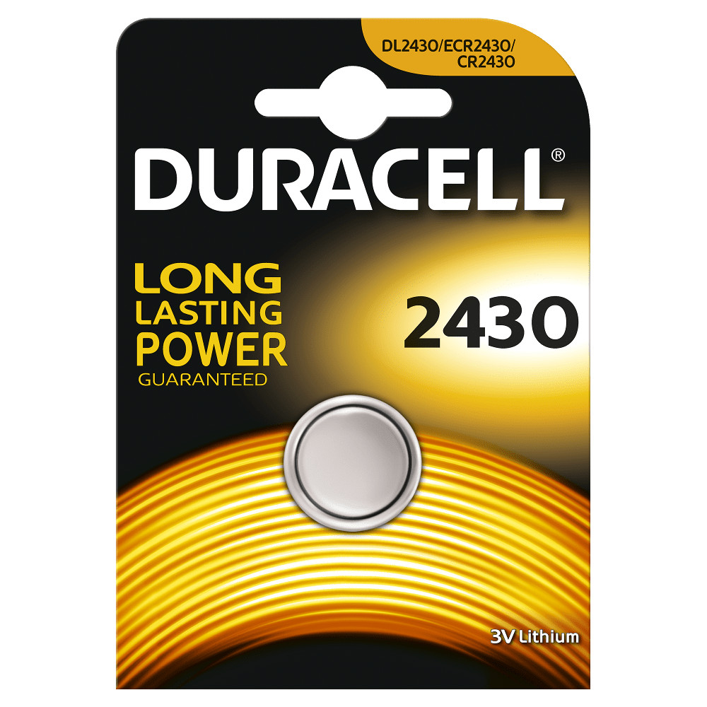 Duracell knoopcel DL2430 B1 3V Lithium