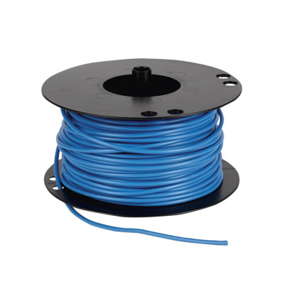 Draad 2.5mm² 50m bobijn en doos  blauw