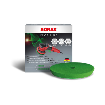 Polijstpad 125 PROFILINE OrbitalPolishingPad medium Ø140mm NIEUW