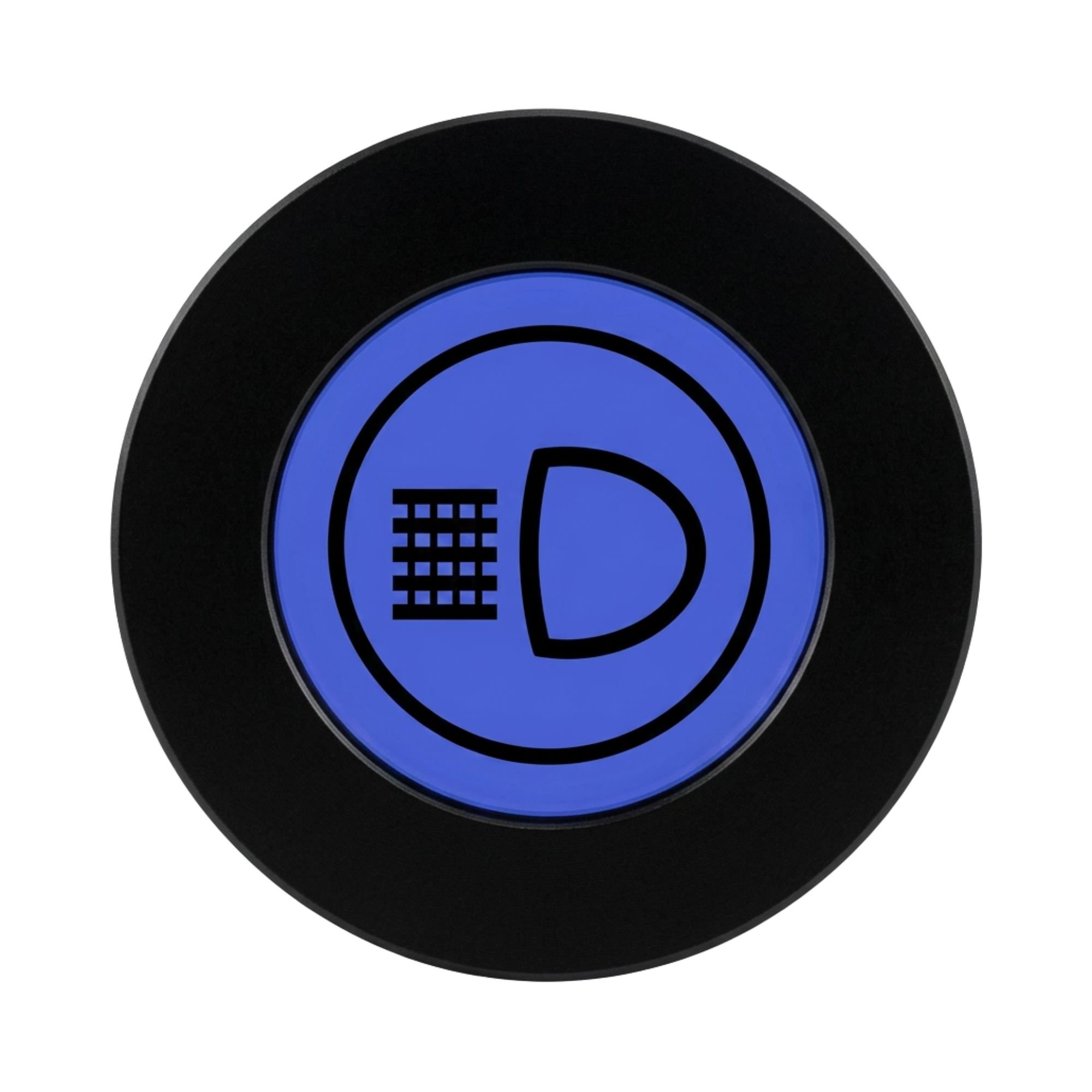 Drukschakelaar heavy duty grootlicht blauw 5T