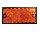 Reflector - 105x48mm - oranje gat/zelfklevend - 2 stuks - blister