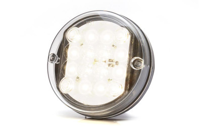 Achteruitrijlicht hamburger W33 LED 24V Ø115mm 38cm kabel clear lens