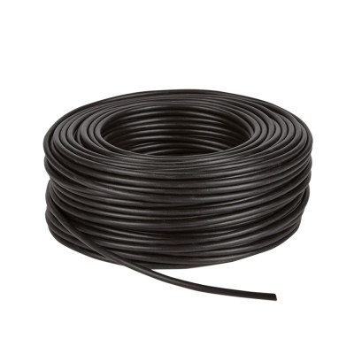 Draad - 6mm² - 50m - doos - zwart