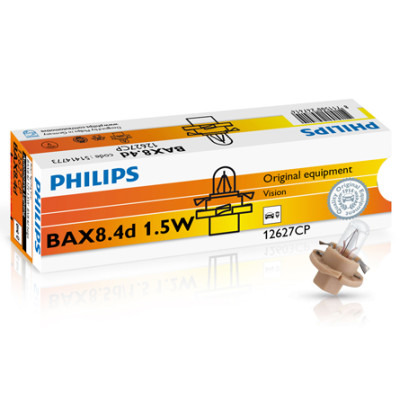 Philips BX8.4d - 12V - 1.5W - beige