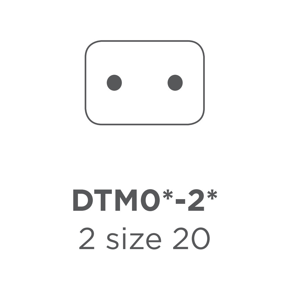 Deutsch DTM connector - 2 polig - M