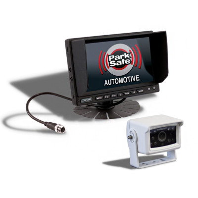 7" Monitor met enkelvoudig witte Heavy Duty mini camera