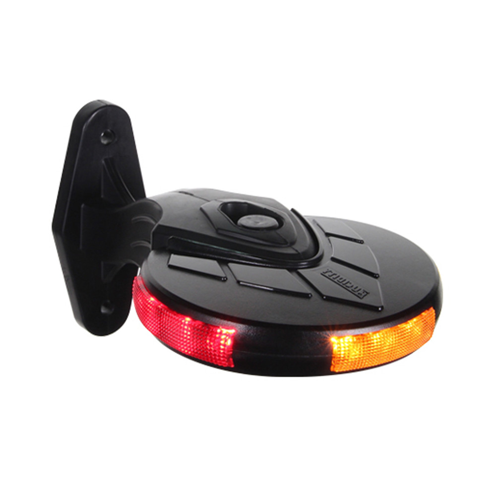 Markeringslicht LED op voet Falcon rond rechts 12-24 V