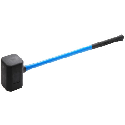 Terugslagvrije rubber hamer 105mm, 4.5kg
