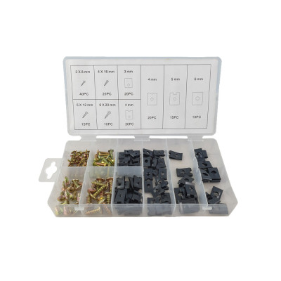 Assortiment parkers en speednuts 170-delig