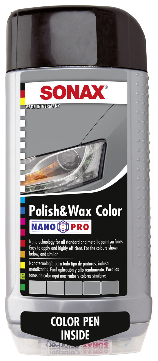 Polish Polish&Wax COLOR NanoPro silver/grey 500 ml