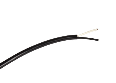Kabel - 2x1.5mm² - 50m - wit/zwart