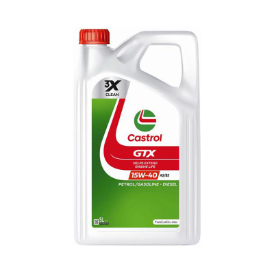 Castrol GTX 15W40 A3/B3 5L