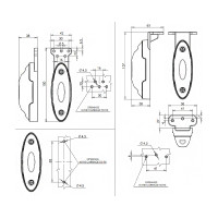 Markeringslicht LED W106 12-24V 3 functies