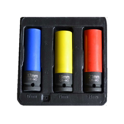 Krachtdoppen 1/2" 17-19-21mm