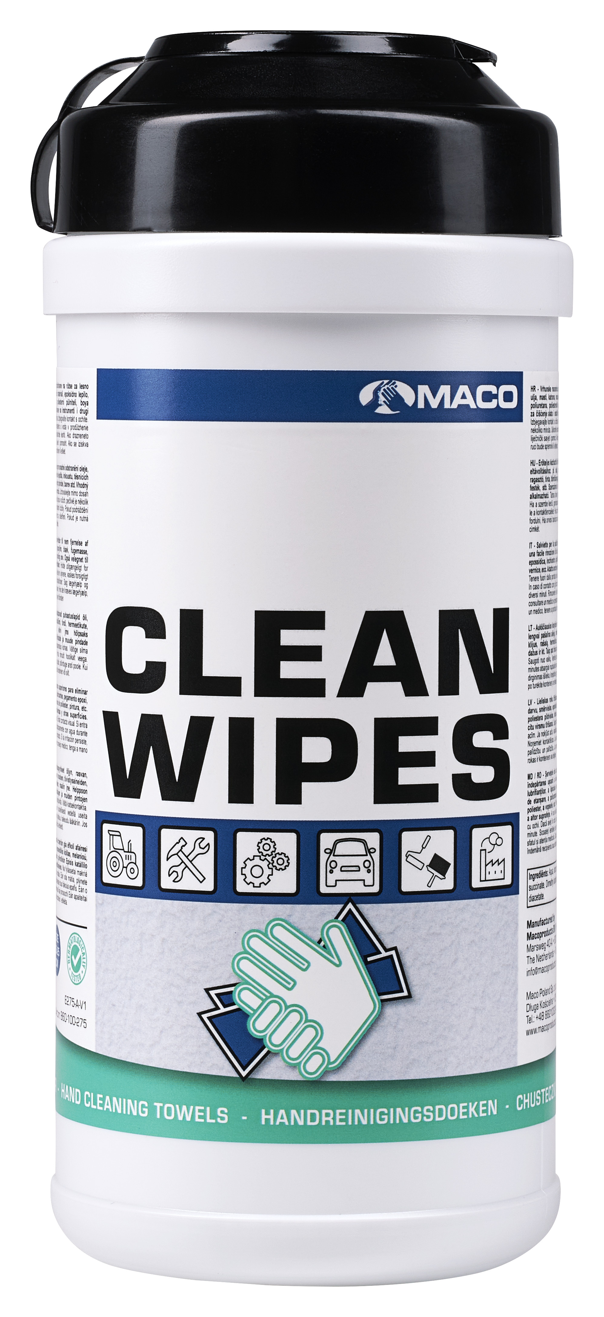 Reinigingsdoeken CleanWipesExtreme 200 mm x 250 mm (100 stuks)