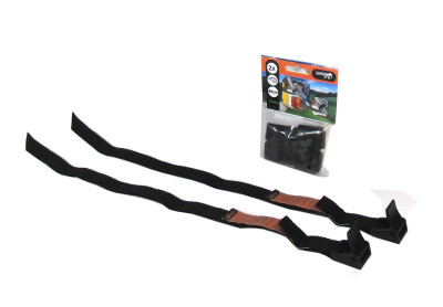 Spanriem mini strap zwart 200cm