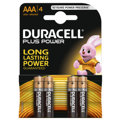 Duracell Plus Power MN2400 - AAA - 4.5V