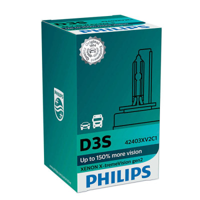 Philips D3S - Xenon light - 42V - 35W - XtremeVision