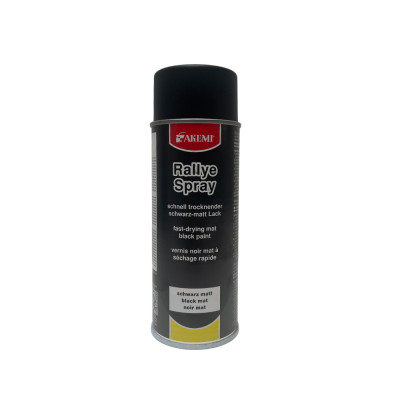 Rallye spray zwart mat 400ml Rallye spray zwart mat 400ml