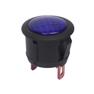 Controlelicht LED 12V blauw