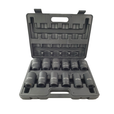 Krachtdoppenset lang 3/4" 12-delig