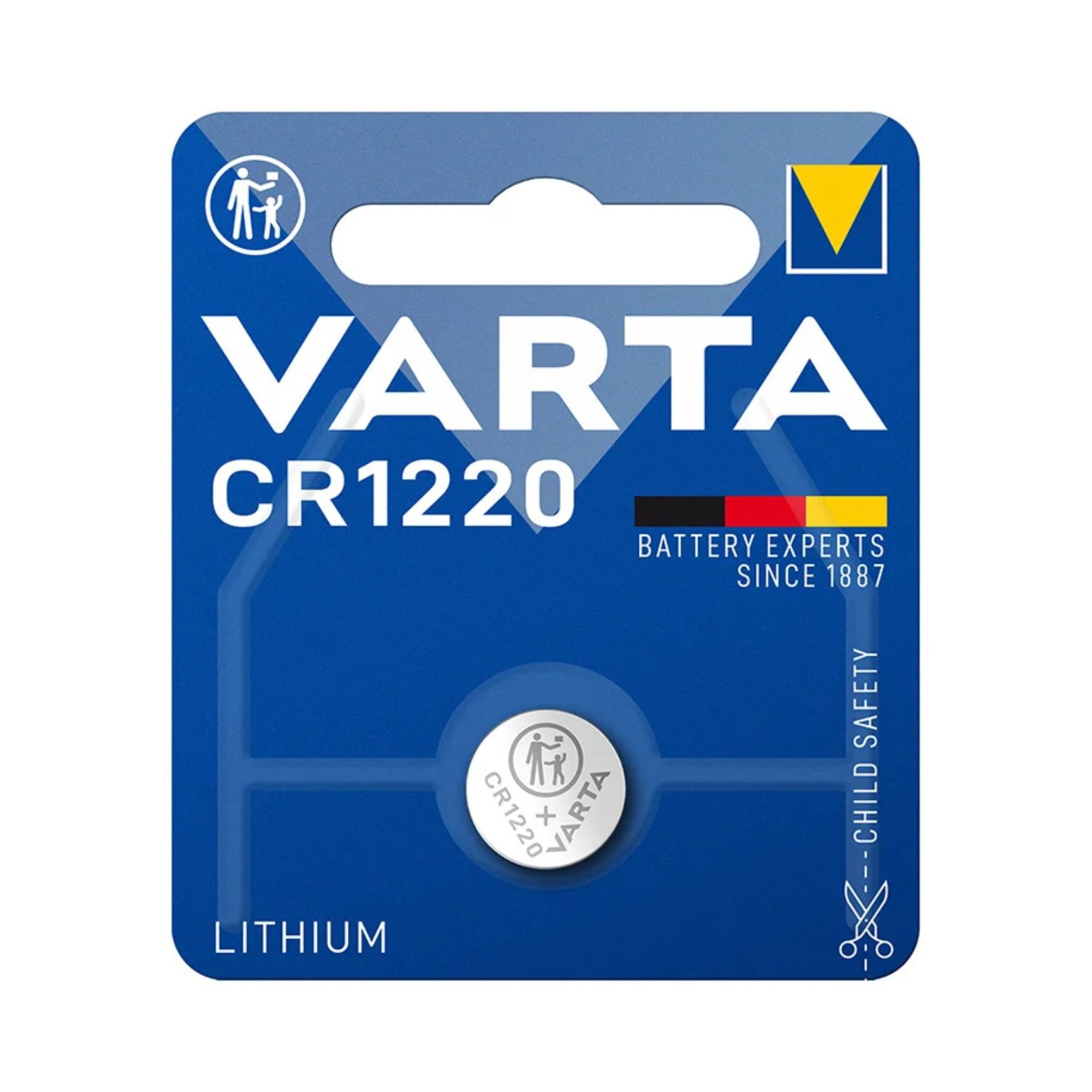 Knoopcelbatterij VARTA 1220 3V lithium (1 stuk)